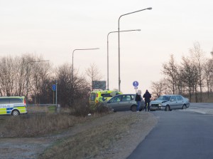 Sammanstötning på Gamla infartsvägen