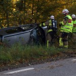 Voltad bil gamla landsvägen Nättraby