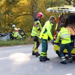 Voltad bil gamla landsvägen Nättraby