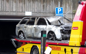 Efterspel brand i garage Kungsmarksvägen