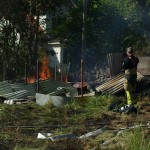 Brand på Aspö