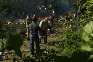 Brand på Aspö