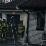 Brand i husvägg i Vinberga