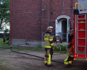 Brand på Strandgården