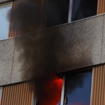 Lägenhetsbrand Kungsmarken