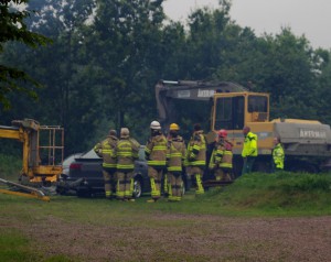 Brand i ladugård Ryd Hinsemåla