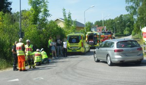 Trafikolycka E22 Jämjö