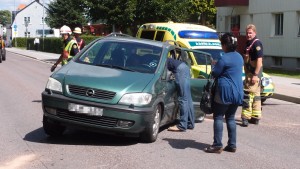 Trafikolycka centrala Ronneby