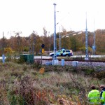 Trafikkaos Verkökrysset tågbommar fällda