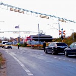 Trafikkaos Verkökrysset tågbommar fällda