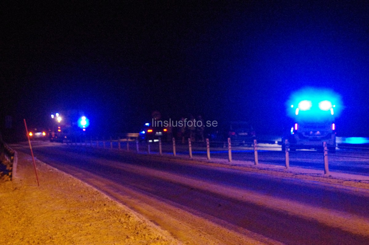 Trafikolycka E22 Ronneby östra