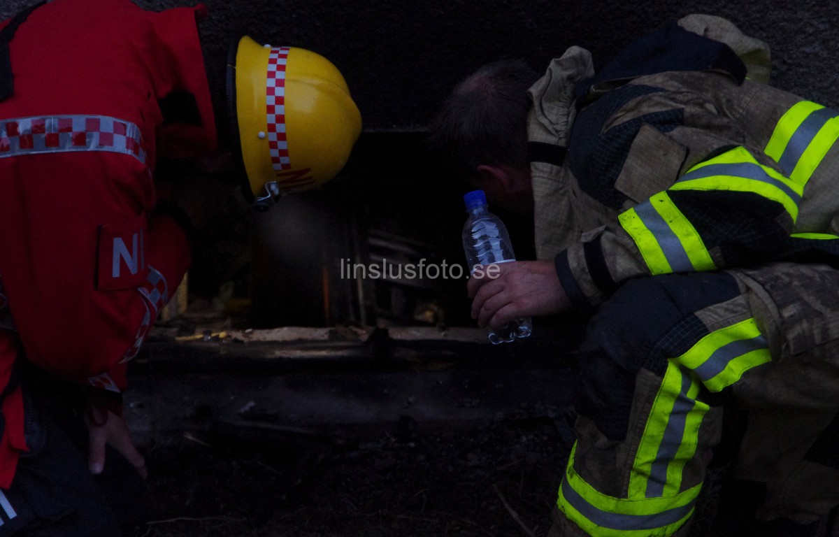 Brand på Strandgården