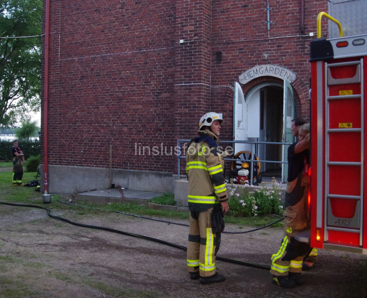 Brand på Strandgården