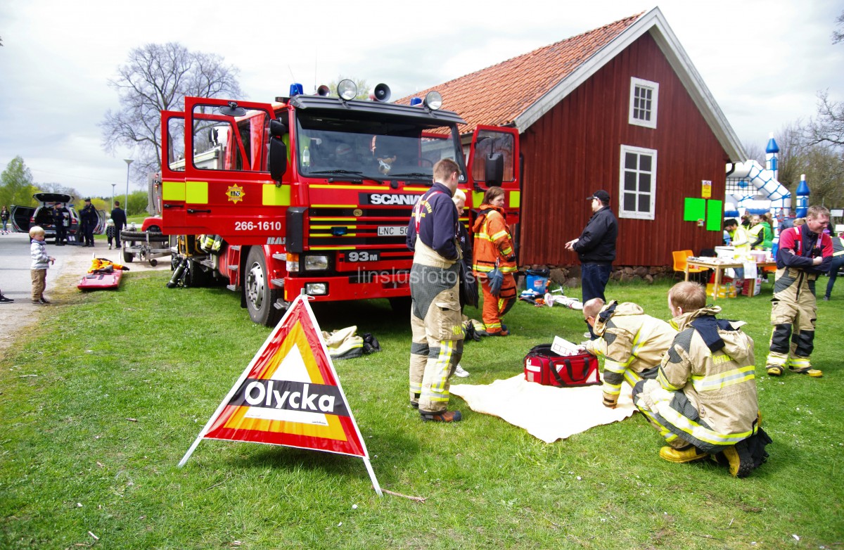 Vårmarknad i Fridlevstad brandkåren