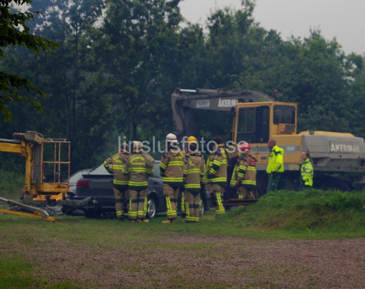 Brand i ladugård Ryd Hinsemåla