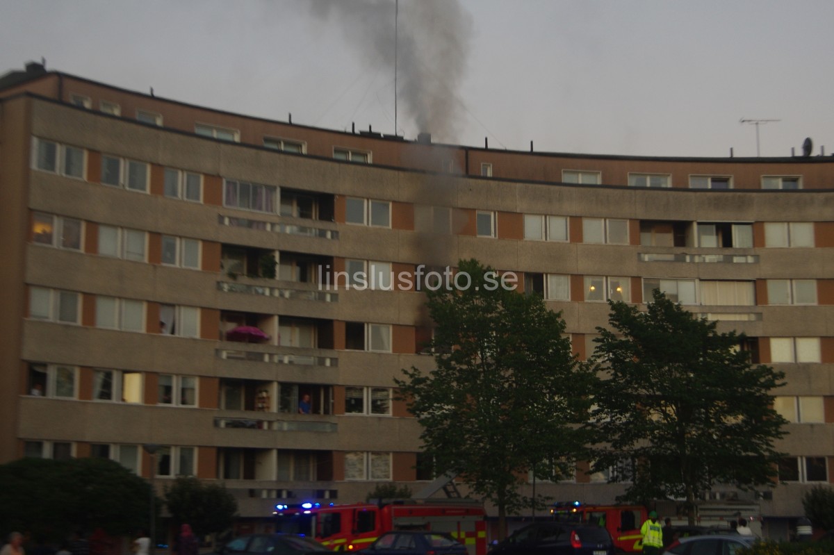 Lägenhetsbrand kmv