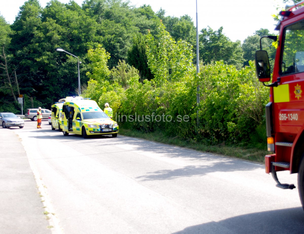 Trafikolycka E22 Jämjö